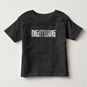 Camiseta Infantil Gráfico do nome Hi-Tech à noite