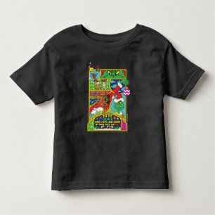 Camiseta Infantil Gralha   Gráfico de banda desenhada