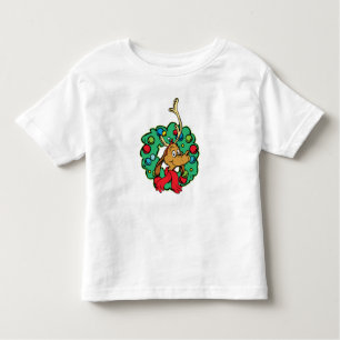 Camiseta Infantil Gralha   Max Christmas Wreath