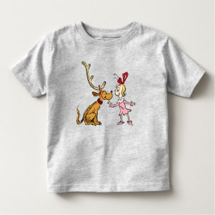 Camiseta Infantil Gralha Max & Cindy Lou Quem