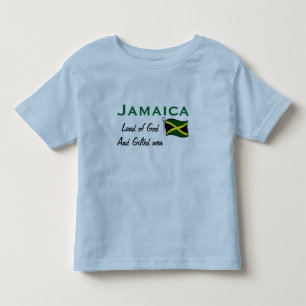 Camiseta Infantil Grampos de Jamaica t-camisa-Ralph w