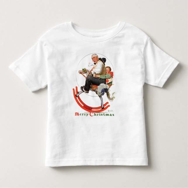 Camiseta Infantil Grampos sobre Cavalo Fogueiro (Frente)