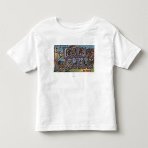 Camiseta Infantil Grand Canyon, arizona - grandes cenas da letra