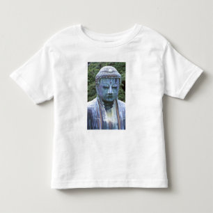 Camiseta Infantil Grande detalhe do Buda, templo Kotokuji,