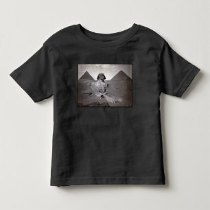 Camiseta Infantil Grande Esfinge e Necrópole das Pirâmides de Gizé E