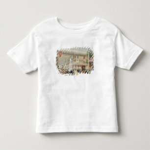 Camiseta Infantil Grande exposição, 1851: Transept central do Cr