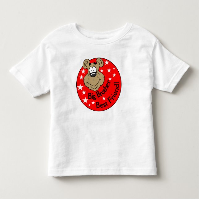 Camiseta Infantil Grande Irmão Melhor Amigo (Frente)