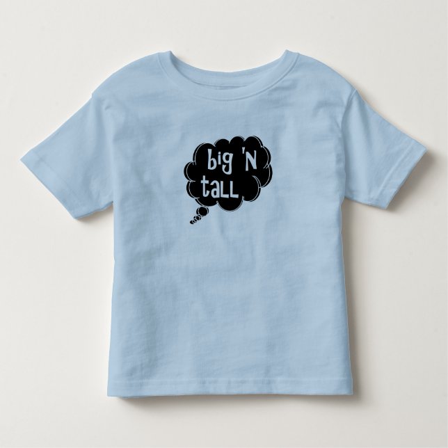 Camiseta Infantil Grande 'N de altura por dalDesignNZ (S-6XL) (Frente)