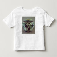 Grande vaso azul e branco de Ming
