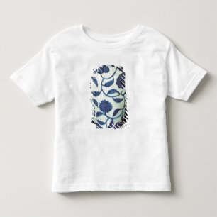 Camiseta Infantil Grande vaso azul e branco, período de Jaijing