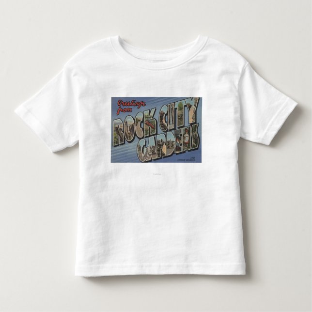 Camiseta Infantil Grandes cenas da letra - jardins da cidade da (Frente)