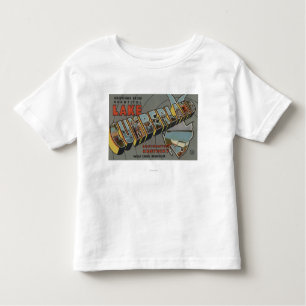 Camiseta Infantil Grandes cenas da letra - lago Cumberland, KY