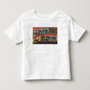 Camiseta Infantil Grandes cenas da letra - parque de Reynolds, NC