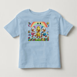 Camiseta Infantil "Grasnando no jardim de infância!" – Design de Pat