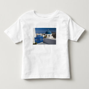 Camiseta Infantil Grécia e Ilha Grega de Santorini a partir do