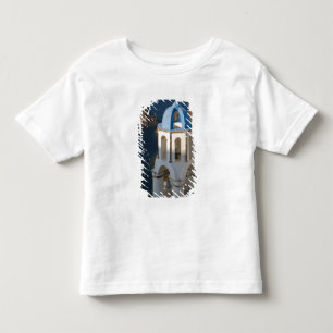 Camiseta Infantil Grécia e Ilha Grega de Santorini cidade de Oia 2