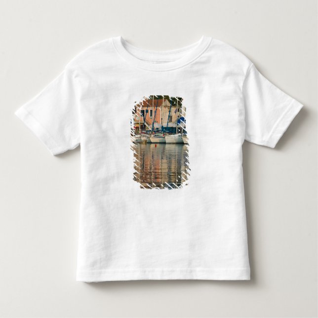Camiseta Infantil GRÉCIA, Ilhas Jónicas, KEFALONIA, Fiskardo: (Frente)