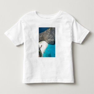 Camiseta Infantil GRÉCIA, Ilhas Jônicas, ZAKYNTHOS, NAUFRÁGIO
