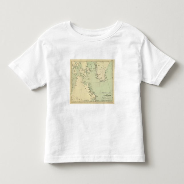 Camiseta Infantil Greenland, Labrador (Frente)