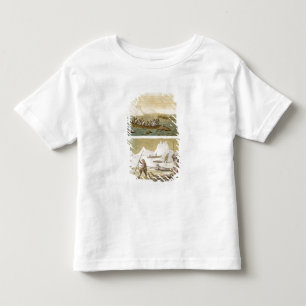 Camiseta Infantil Greenland: Pesca da baleia e caça de selo, 'de L