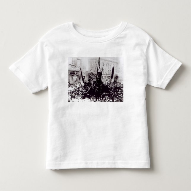 Camiseta Infantil Greve de doca de Londres, 1889 2 (Frente)