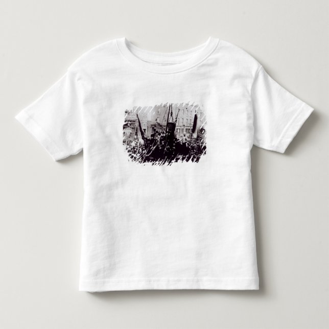 Camiseta Infantil Greve de doca de Londres, 1889 2 (Frente)