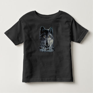 Camiseta Infantil Grey Wolf Kids T-Shirt - Glow in the dark print