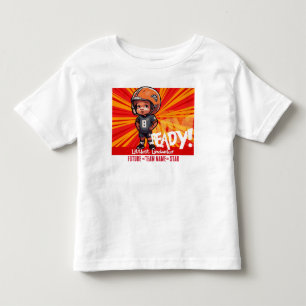 Camiseta Infantil Gridiron Guardian #52 Personalizável do [Nome da E