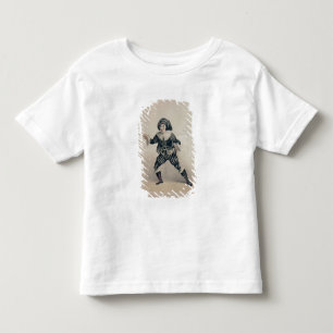 Camiseta Infantil Grimaldi como Scaramouche, do dell'Ar de Commedia