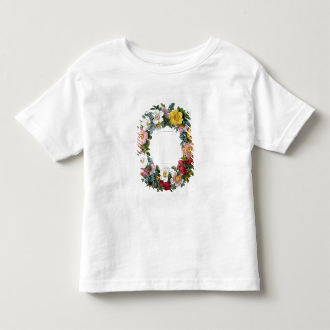 Camiseta Infantil Grinalda dos rosas, Frontispiece para 'rosas de (Frente)
