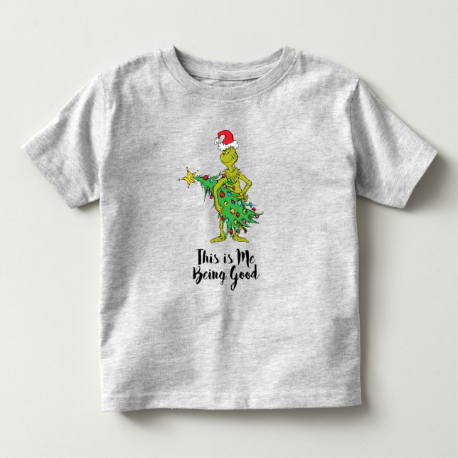 Camiseta Infantil Grinch Clássico | Travesso (Frente)