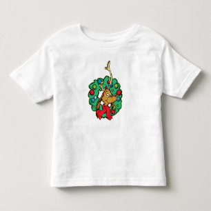 Camiseta Infantil Grinch Coroa de Natal Max
