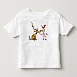 Camiseta Infantil Grinch Max & Cindy Lou Quem