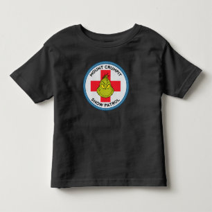 Camiseta Infantil Grinch Patrulha de Neve do Mt. Crumpit