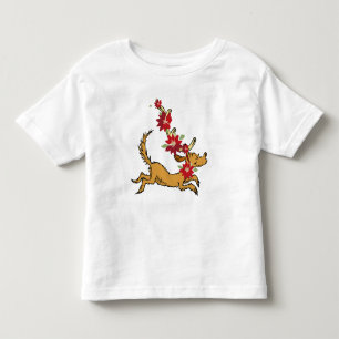 Camiseta Infantil Grinch Poinsettia de Natal do Max