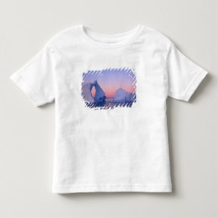 Camiseta Infantil Groenlândia, Iceberg ao pôr do sol.