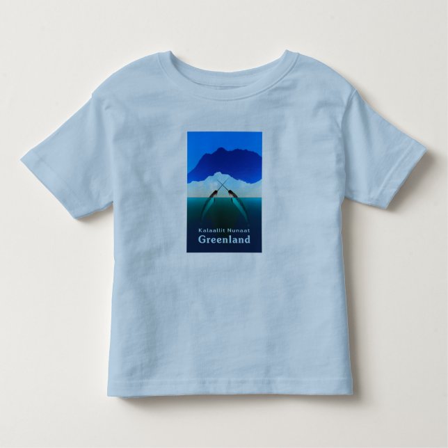 Camiseta Infantil Groenlândia - Narwhal (Frente)