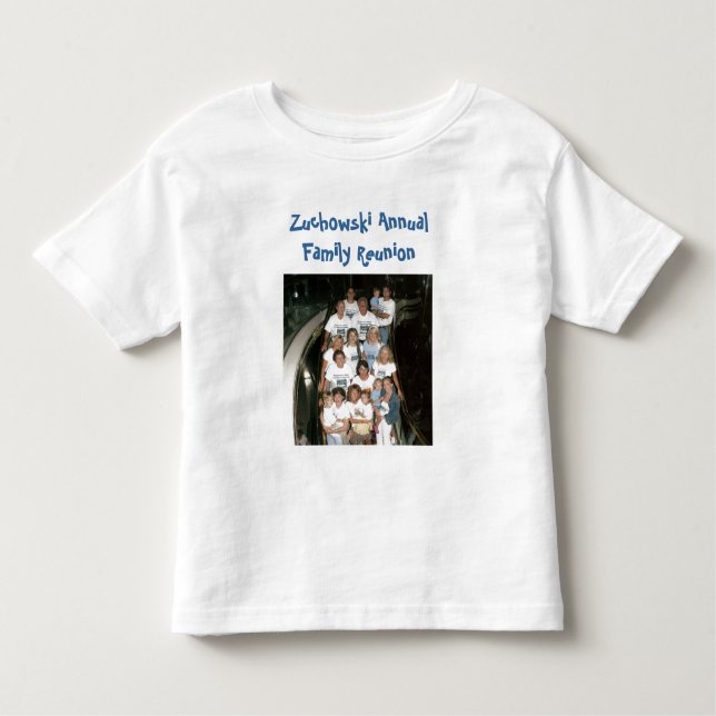 Camiseta Infantil grupo - cruzeiro, reunião de família anual de (Frente)
