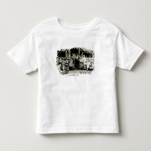 Camiseta Infantil Grupo da família, c.1900 (foto de b/w)