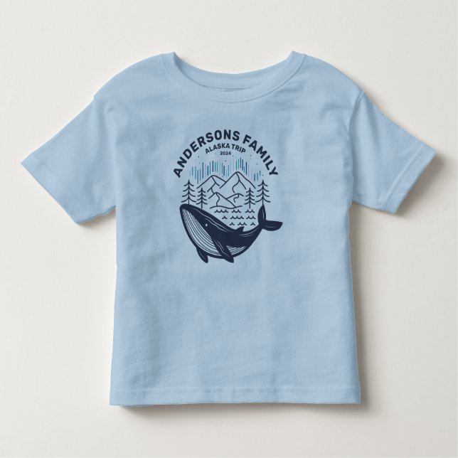 Camiseta Infantil Grupo de Correspondência Personalizada da Família  (Frente)