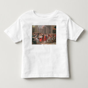Camiseta Infantil Grupo de distinto nascer Abbeville dos cavalheiros