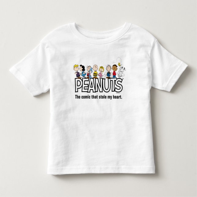 Camiseta Infantil Grupo de Gangue de Amendoins (Frente)