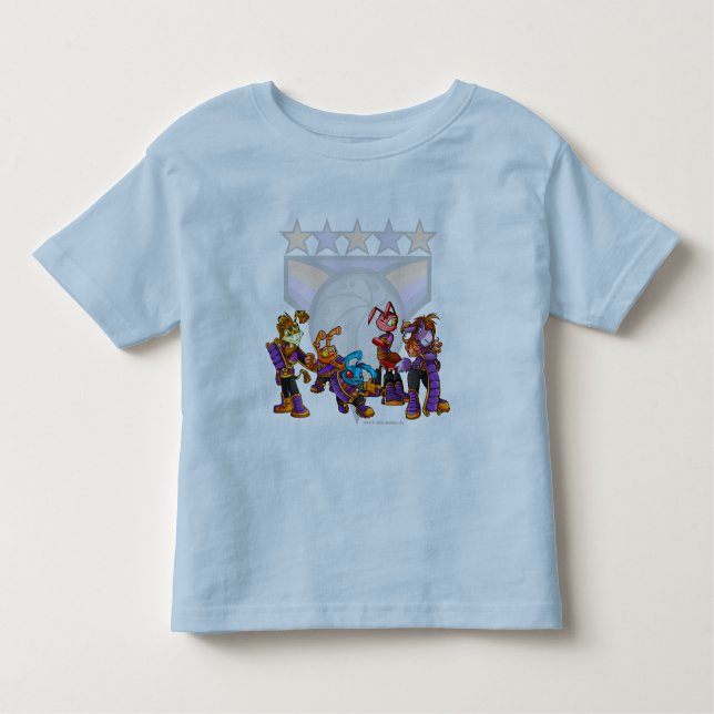 Camiseta Infantil Grupo de Kreludor da equipe (Frente)