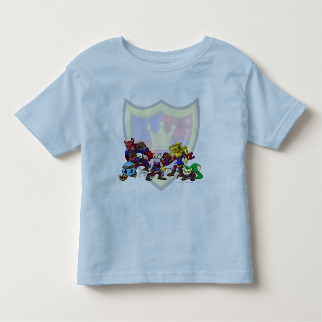 Camiseta Infantil Grupo de Meridell da equipe (Frente)