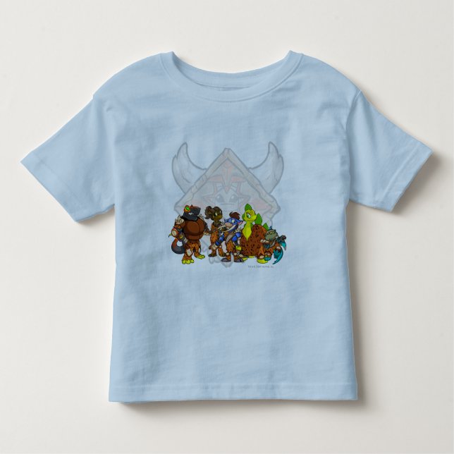 Camiseta Infantil Grupo de Tyrannia da equipe (Frente)