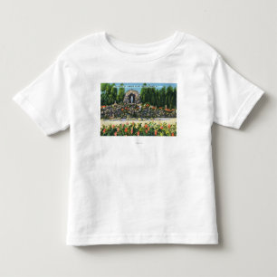 Camiseta Infantil Gruta da faculdade de St Clement