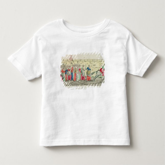 Camiseta Infantil Guarda avançada das mulheres que vão a (Frente)