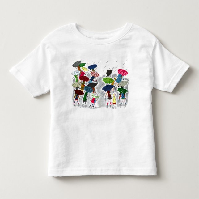 Camiseta Infantil Guarda-chuvas (Frente)