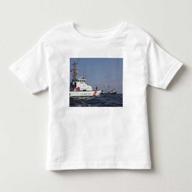 Camiseta Infantil GUARDA costeira americana Cutter Marlin patrulha a (Frente)