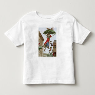 Camiseta Infantil Guardarado no alto por guarda-chuvas e por